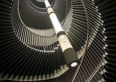 Usher Hall spiral stairway